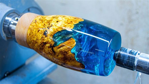 Crafting a stunning burl vase