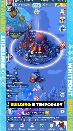 ❄️ Whiteout Survival - ✅ New Updates: Secured Alliance Gathering Nodes! 🏠 #shorts