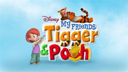 【英文儿歌】Disney's My Friends Tigger & Pooh Theme Song 🎶 ｜ Disney Junior