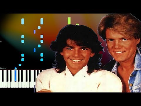Modern Talking - You're My Heart, You're My Soul Piano Tutorial