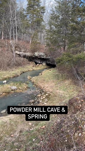 1.2K views · 46 reactions | Another angle on Powder Mill Spring and Cave in the Ozark Mountains. #karst #ozarks #cave #river #floatingtheozarks | Floating the Ozarks | Facebook
