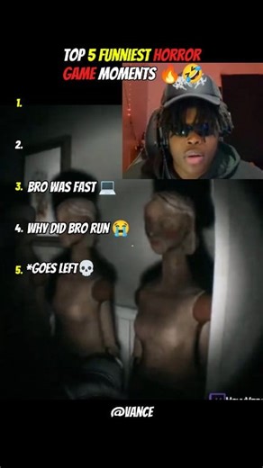 548K views · 23K reactions | Top 3 Funniest Horror Game Moments  ‎ ‎Horror games always deliver the perfect mix of chills and laughs  From jump scares that come outta nowhere to reactions you can’t script, these moments show why playing with Bro is pure comedy and chaos 藍 ‎ ‎Big thank you to all the players who made this video possible  ‎ ‎Which moment had you laughing and screaming at the same time? Drop it in the comments ⬇️ | Meme Zone | Facebook