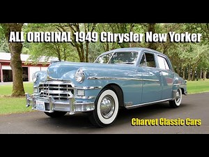 Original 1949 Chrysler New Yorker Sedan Charvet Classic Cars