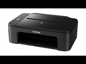 Canon PIXMA TS3350 Multifunction Wifi Printer Black - UNBOXING