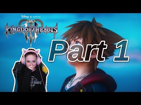 Kingdom Hearts 3 Let's Play Part 1 | Intro / Olympus