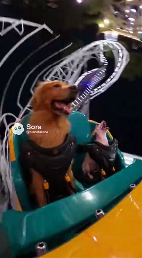 These Dogs Were NOT Ready for This Ride 😂🐕🎢 #funny #animals #shorts