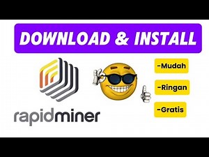 Tutorial Download dan Install Software RapidMiner di Windows 11 Mudah banget❗❗😈#rapidminer