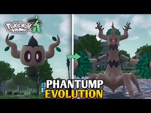 How To Evolve Phantump Into Trevenant In Pokemon Legends ZA