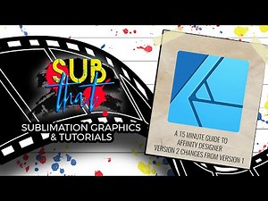 A 15 MINUTE GUIDE TO AFFINITY DESIGNER V2 CHANGES FROM V1