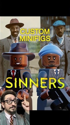 LEGO Sinners: Michael B. Jordan Oscar Winning Minifigure