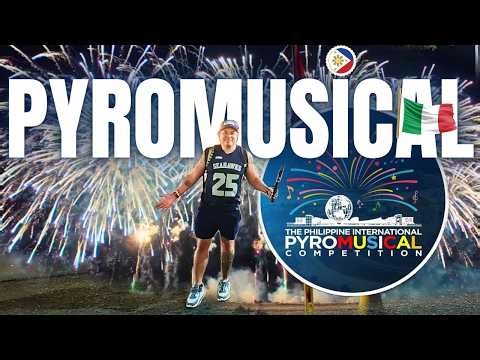 2026 Philippine International Pyromusicall Patron: Italy Brings Fire to Manila !