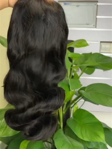 Perfect Body Wave Wig in Natural Black Color