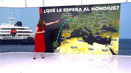 La dura travesía que le espera al MV Hondius antes de llegar a Países Bajos