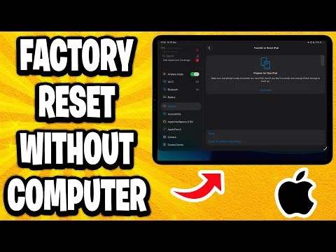 How To Factory Reset iPad Without Computer