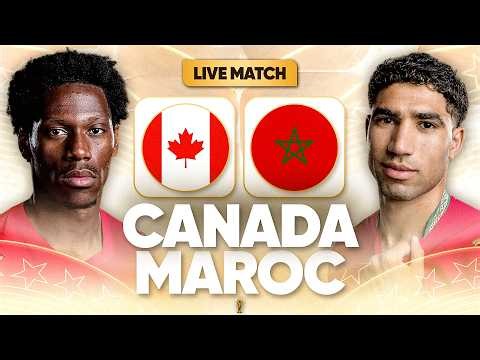 🔴🇨🇦🇲🇦 CANADA - MAROC LIVE / 🔥🇲🇦DIMA MAGHRIB !! / LA VICTOIRE !! / 🏆COUPE DU MONDE 2026 / CDM 2026