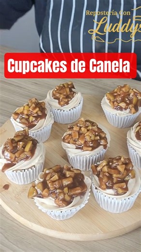 🥧The most irresistible dessert for Christmas 🎄 Apple Pie Cupcakes
