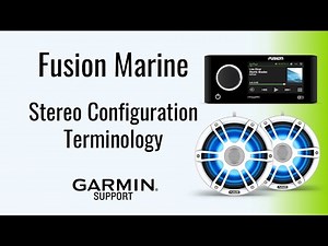 Fusion® Marine Audio | Configuration Terminology | Garmin Support
