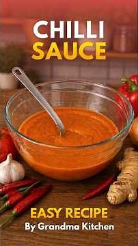 Grandma’s Secret Chilli Sauce | Perfect Spicy Homemade Easy Recipe