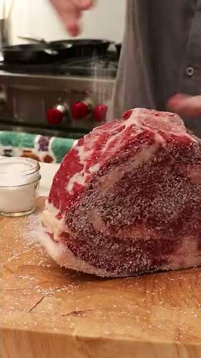 How to Grill a Thick Ribeye in the Oven #Shorts