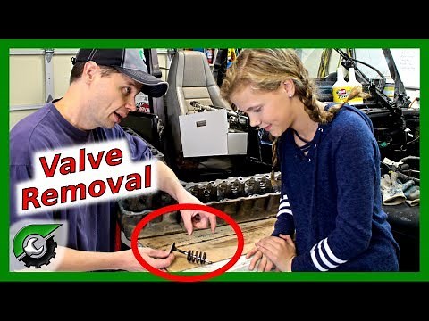Jeep 4.0 Valve Removal: Engine Rebuild Part 5