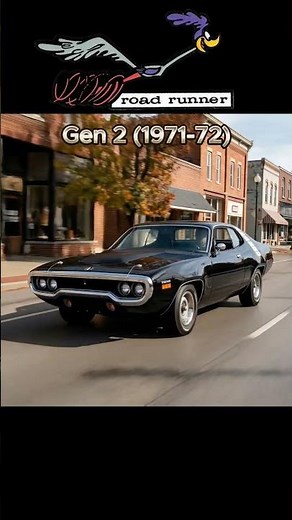 Plymouth Road Runner Evolution 1968–1980 (All Generations)