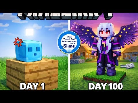 I Survived 100 Days as Rimuru in Tensura Minecraft ‪@AnshuBisht‬
