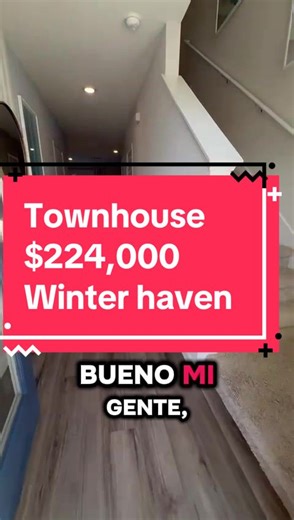 Down payment $7800 Mensualidad: $1644 Préstamo FHA Gastos de cierre pagados por el builder 407-715-4311 #winterhavenfl #winterhaven #townhomes #townhouse #newconstructionhome