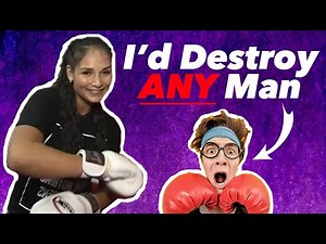 When Untrained Males Fight Female Boxers