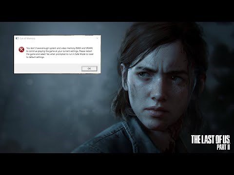 Fix you don't have enough system and video memory (RAM and VRAM)