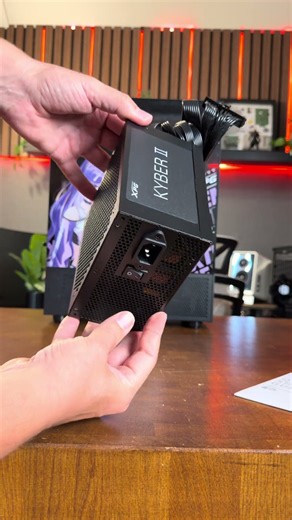 Completing a build with the new Kyber II PSU @xpg_global Invader X Mini SAGA series case!#pcgaming