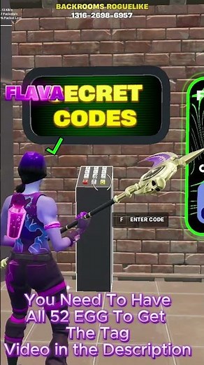 Collector Tag Secret Code Backrooms [Roguelike] #shorts