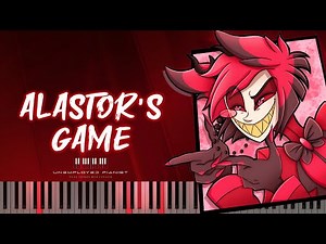 Alastor's Game - Hazbin Hotel (Piano cover | Tutorial | Karaoke)