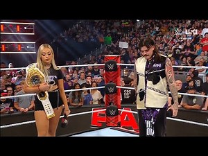 Liv Morgan and Dominik Mysterio Segment - WWE RAW 6/24/2024