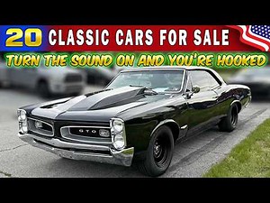 20 Cheap Classic Cars For Sale by Owner today !!!