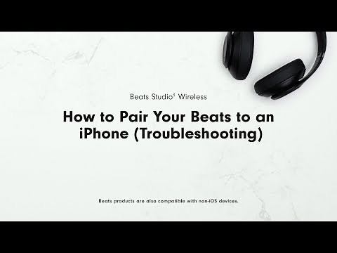How to Pair Your Beats to an iPhone (Troubleshooting) | Beats Studio3 Wireless