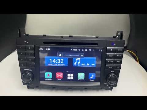7' Android for Benz CLK-Class W209 (2005-2006) without DVD series car head unit factory supply