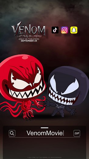 Express Yourself with Venom: Let There Be Carnage GIFs