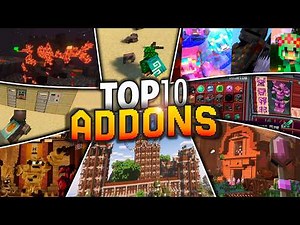 TOP 10 ADD-ONS [MOD] PARA MINECRAFT BEDROCK 26.3 +| / MEJORES ADDONS PARA TU MUNDO SURVIVAL
