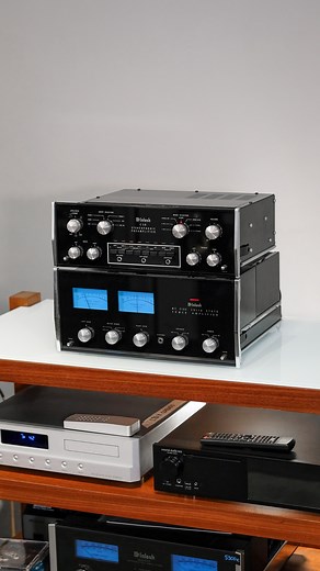 Il setup di oggi: McIntosh C28 e MC2105. Con delle belle B&W d'occasione. #audiocostruzioni | Audiocostruzioni