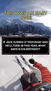 99% Fail This "Easy" Birthday Riddle! 🎂 (Tricky Brain Teasers)