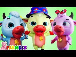 Five Little Cows   More Nursery Rhymes for Babies - Videos For Kids