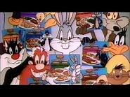 Tyson Foods Company Looney Tunes Frozen Meals For Kids 1990 TV Commercial HD