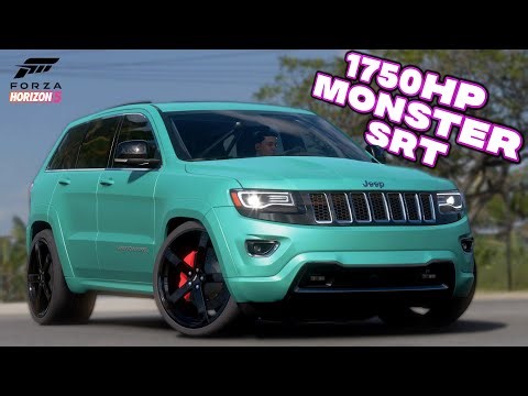 Jeep Grand Cherokee SRT Customization & Review | Monster with 1750HP - Forza Horizon 5