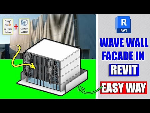 Easy Wave Wall Tutorial | Revit Basics for Beginners