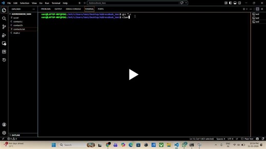 #cprogramming #learningjourney #project #embeddedsystem #essci #emertxe | Vani G