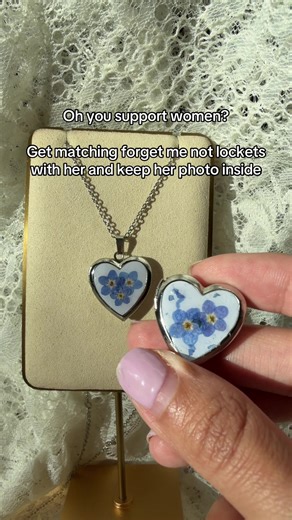 Happy women’s history month 🙂‍↕️ #locket #forgetmenot #women #trending #fyp