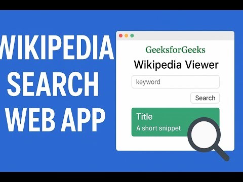 Wikipedia Search Web App