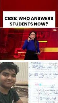 CBSE Results Row Explodes: Students Demand Answers After Evaluation Errors Raise Questions #shorts