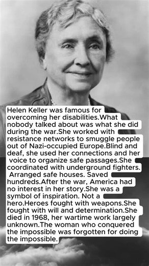 The Hidden WWII Story of Helen Keller You Were Never Taught #ww2
