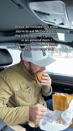 Eating McDonald's in a Snowstorm: Almond Milk Struggles